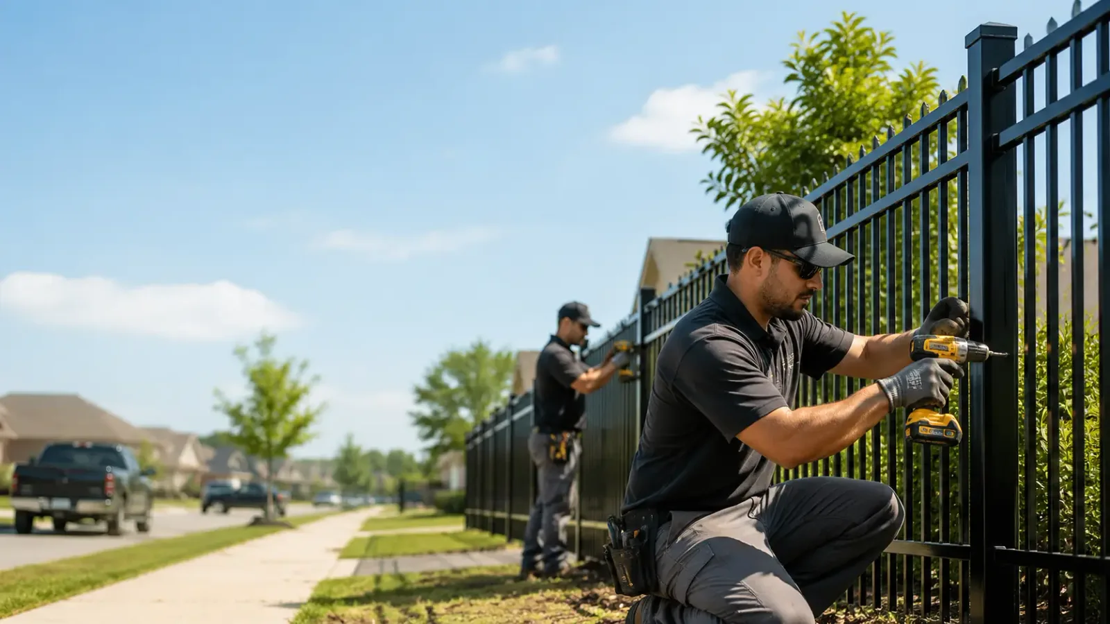 Metal Fence Installation in Fort Rucker, AL